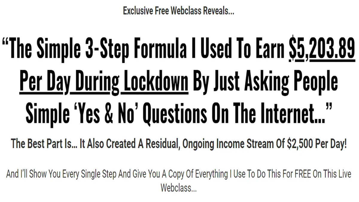 $1k a day fast track